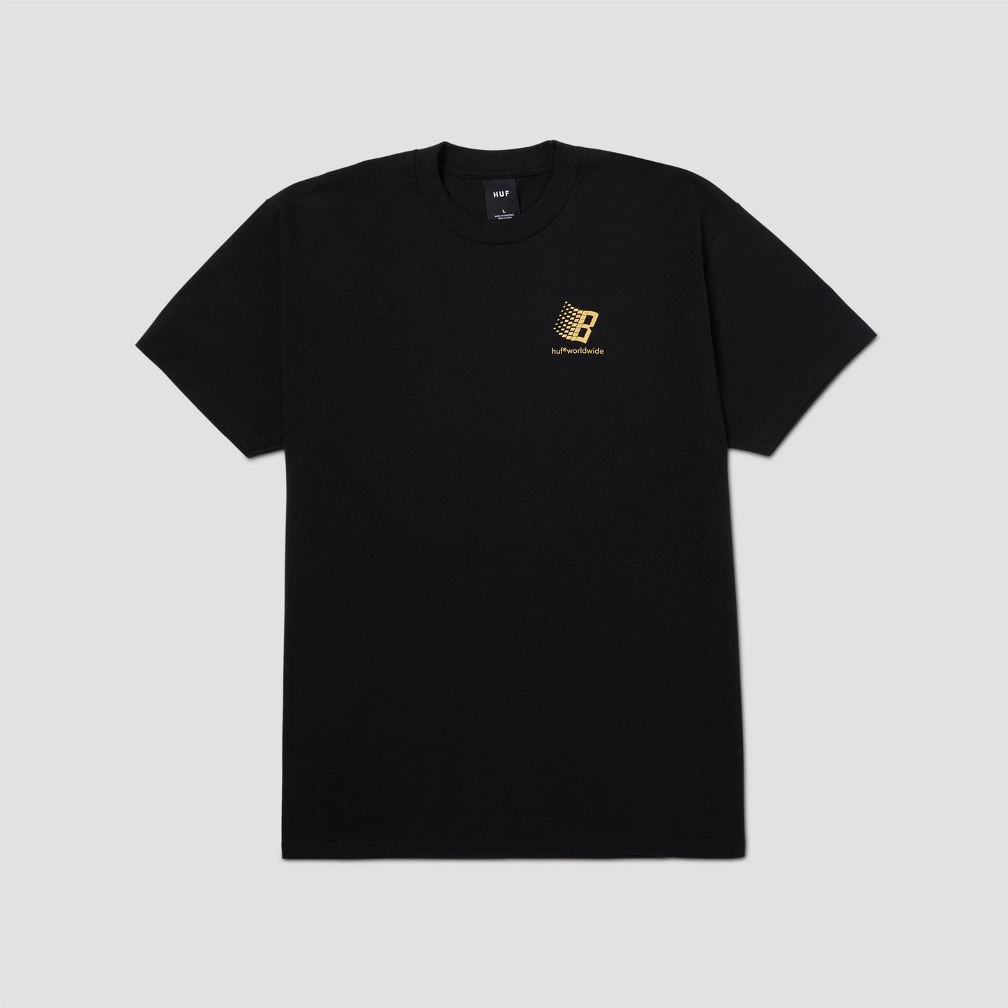 HUF X Bronze Shortsleeve T-Shirt Black