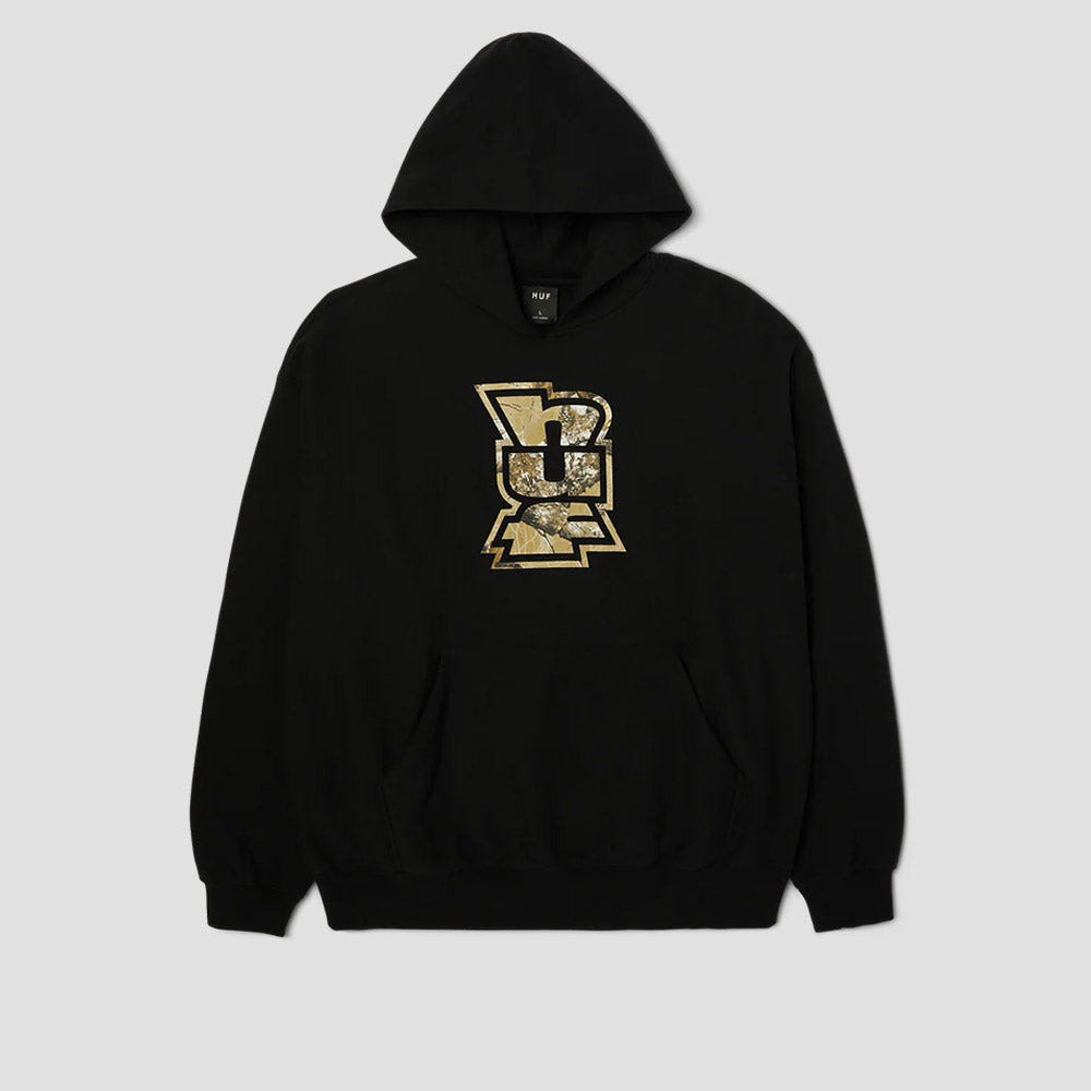 HUF x Realtree Megablast Hoodie Black