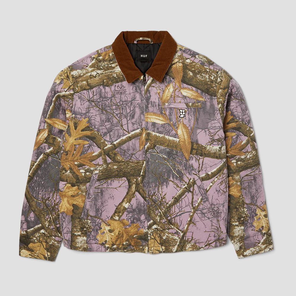 HUF x Realtree Megablast Work Jacket Lilac