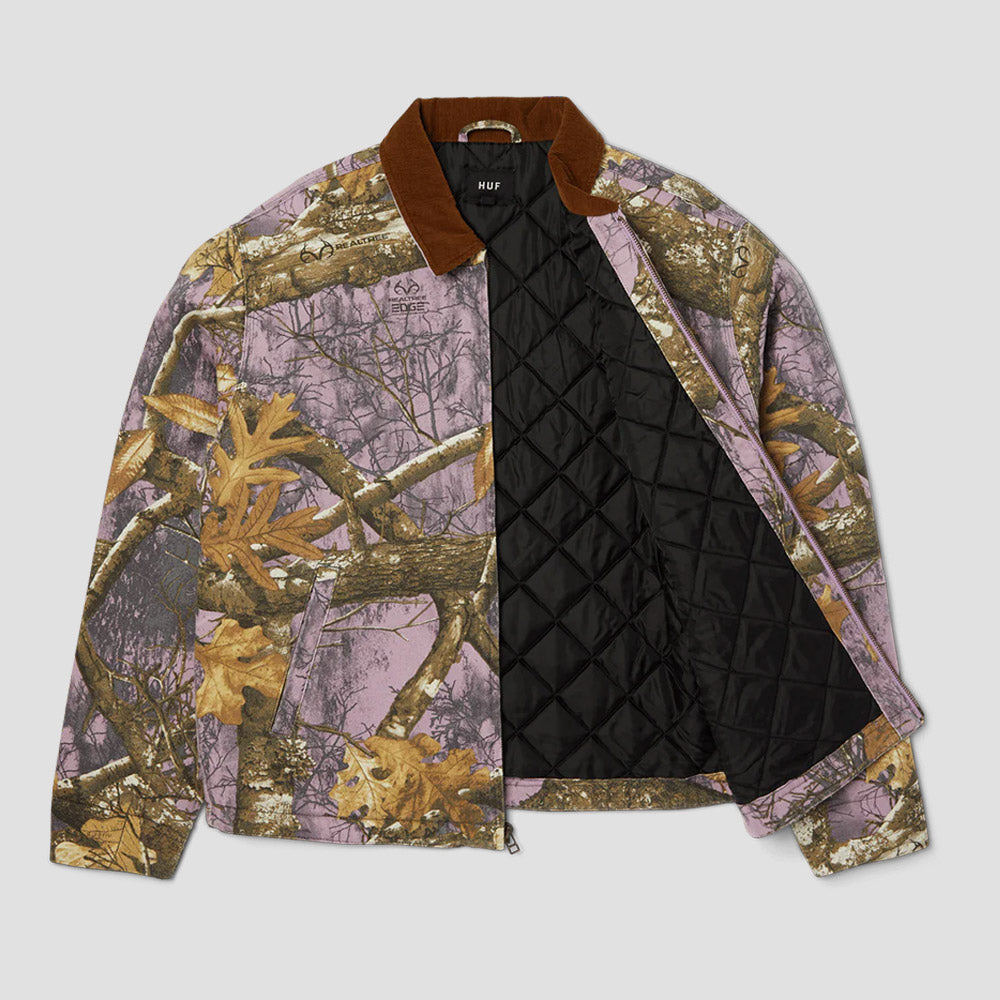 HUF x Realtree Megablast Work Jacket Lilac