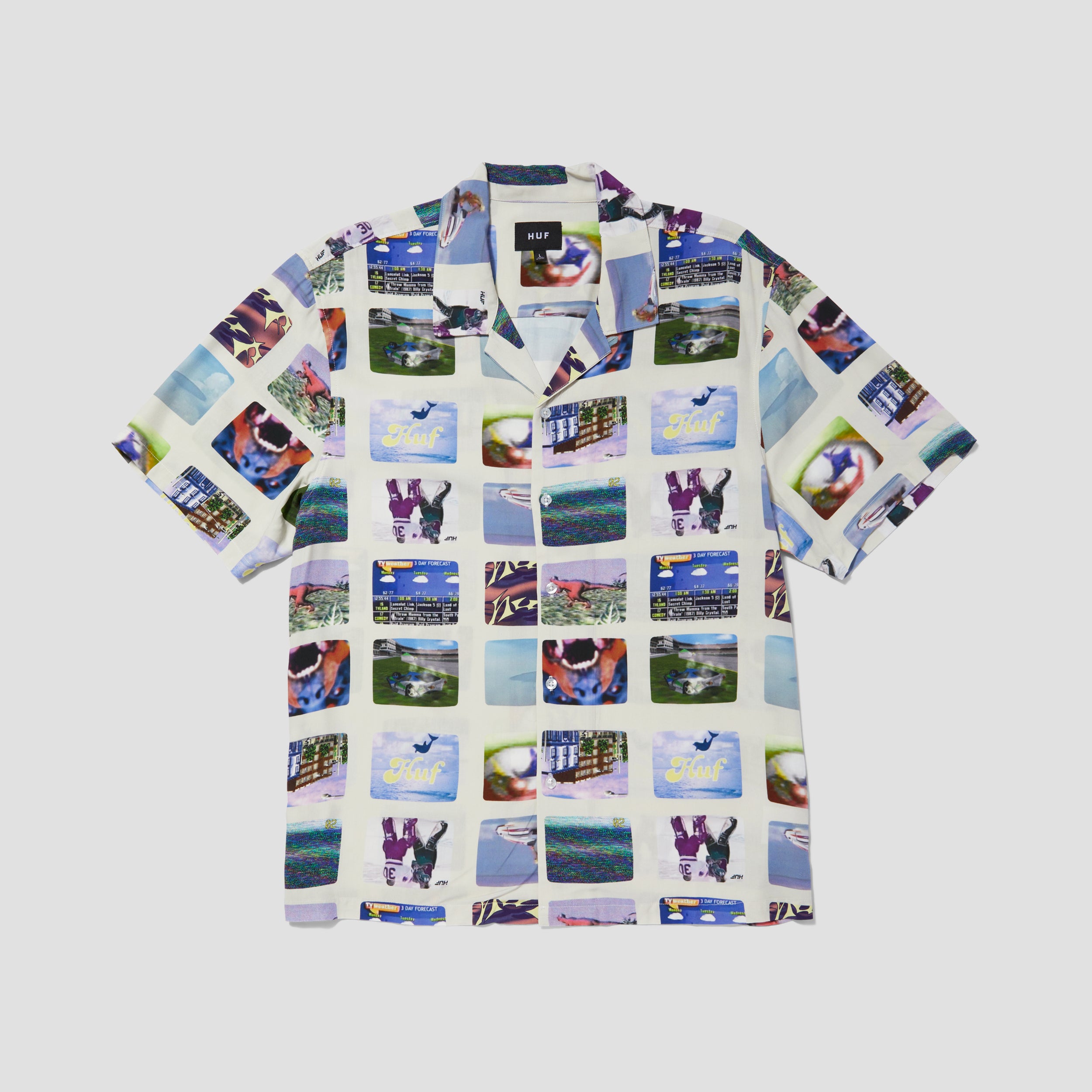 Huf 500 Channels Shortsleeve Resort Shirt