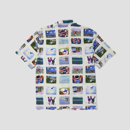 Huf 500 Channels Shortsleeve Resort Shirt Multi