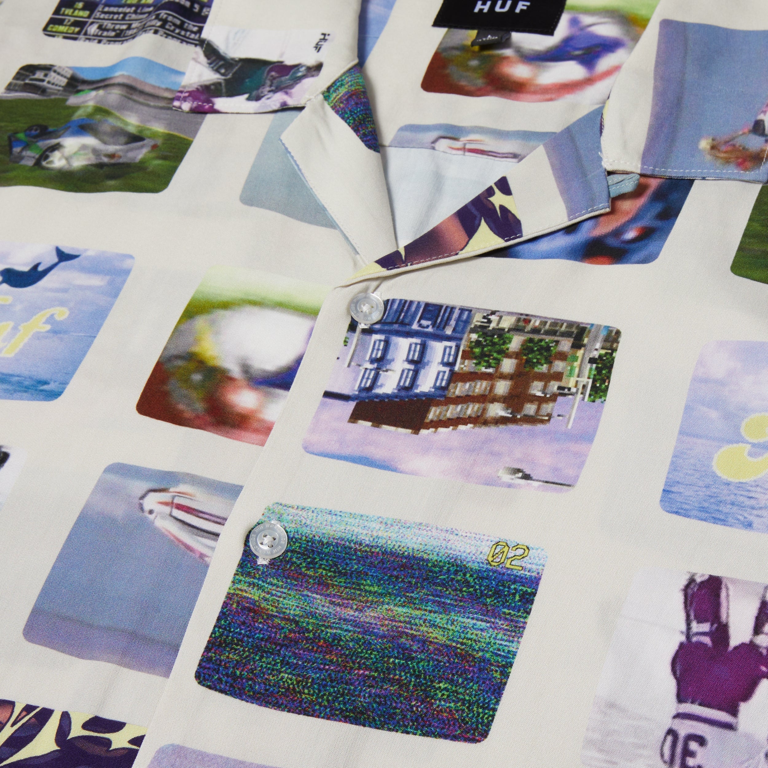 Huf 500 Channels Shortsleeve Resort Shirt