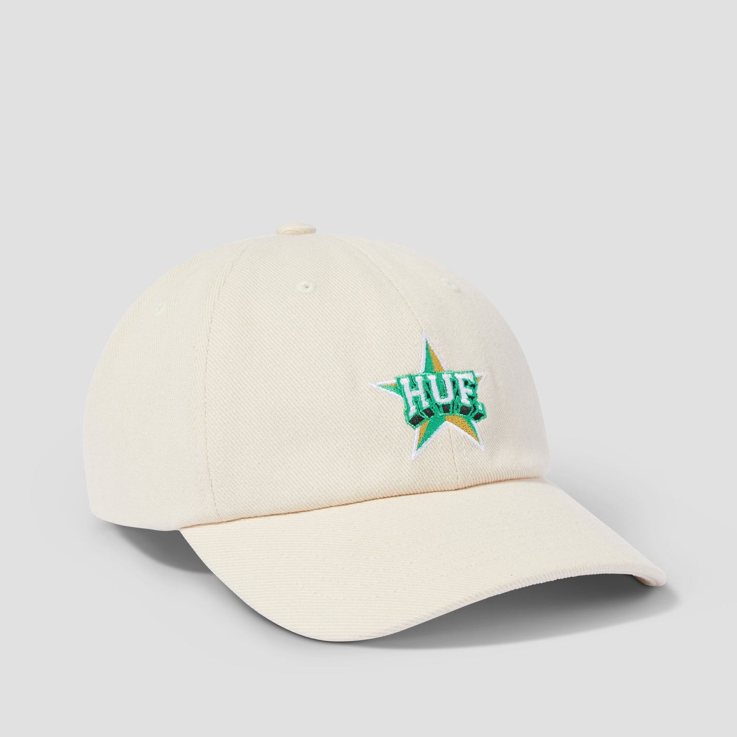 Huf All Star 6 Panel CV Hat Ivory