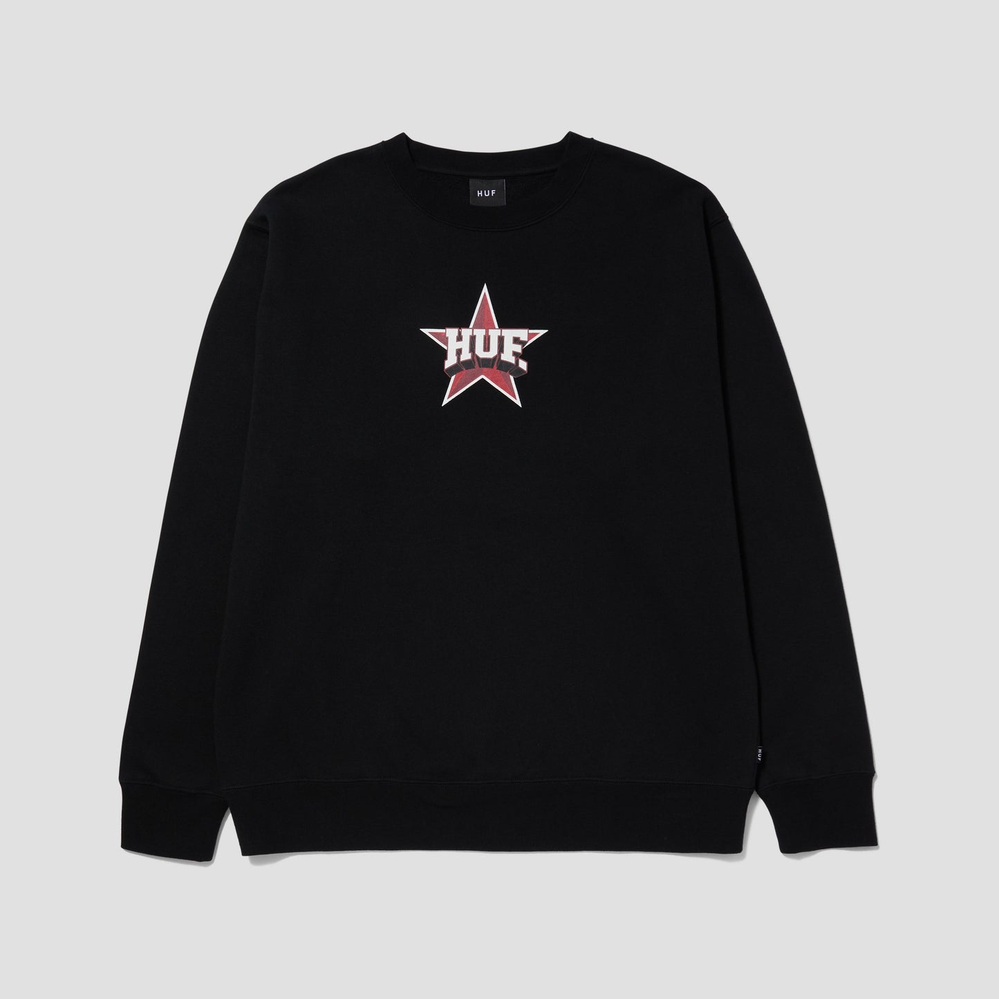 Huf All Star Crewneck Black