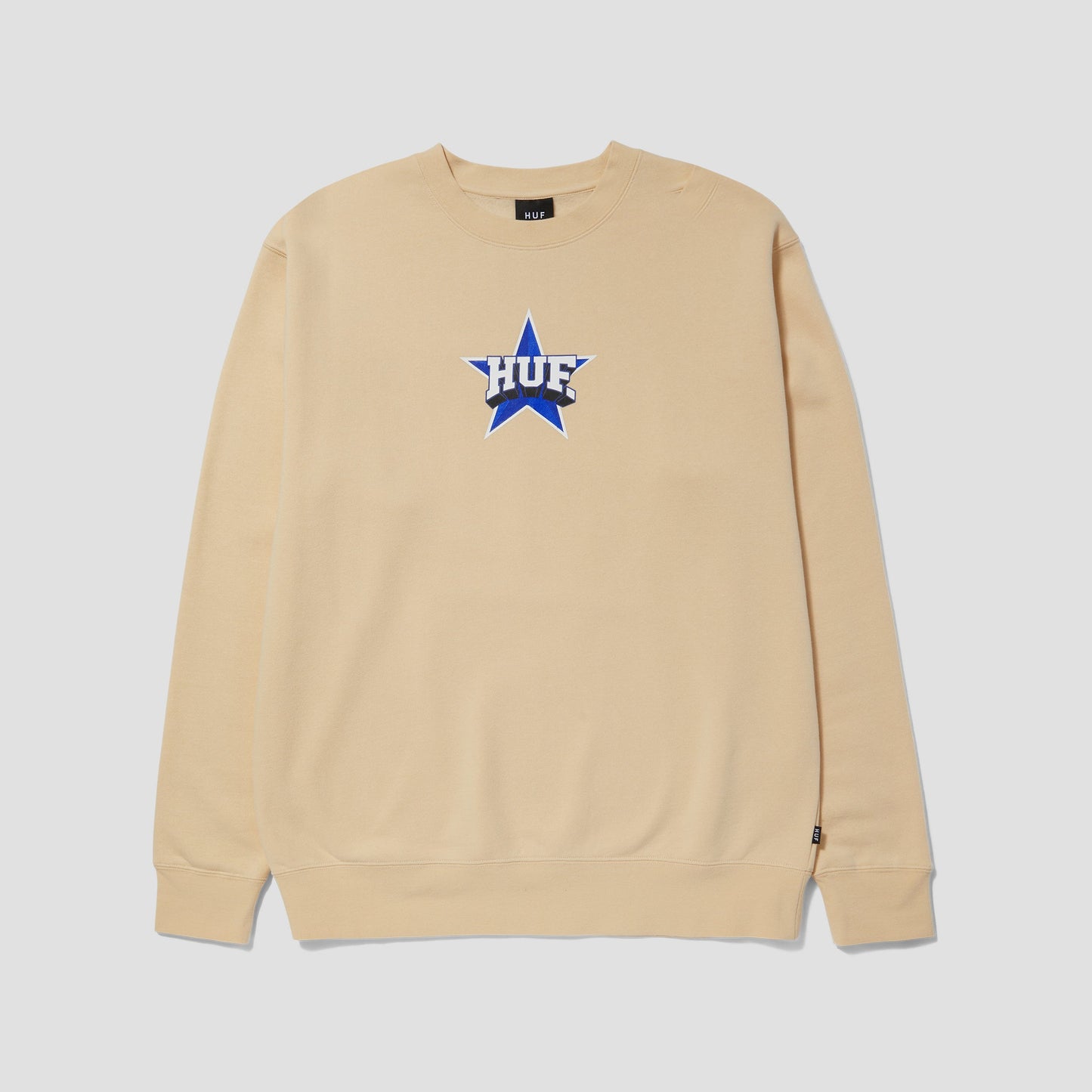 Huf All Star Crewneck Wheat