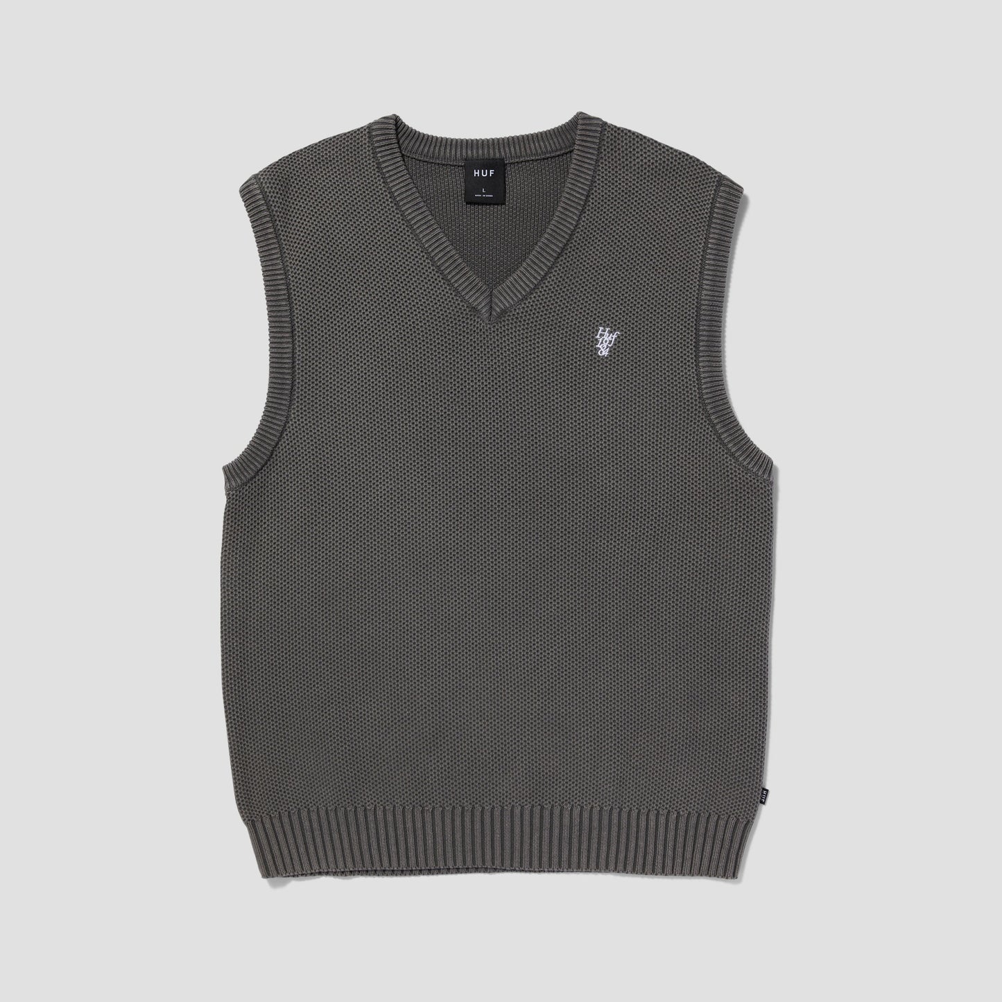 Huf Anton Sweater Vest Black