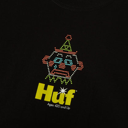 Huf Clownin Around T-Shirt Black