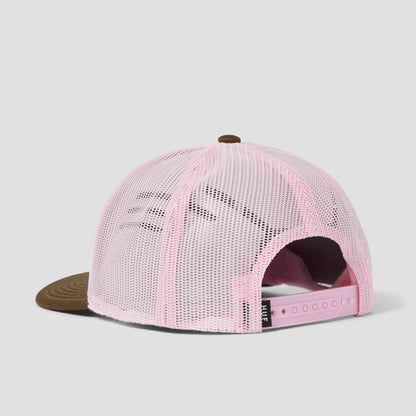 Huf Demolition Crew Trucker Hat Pink