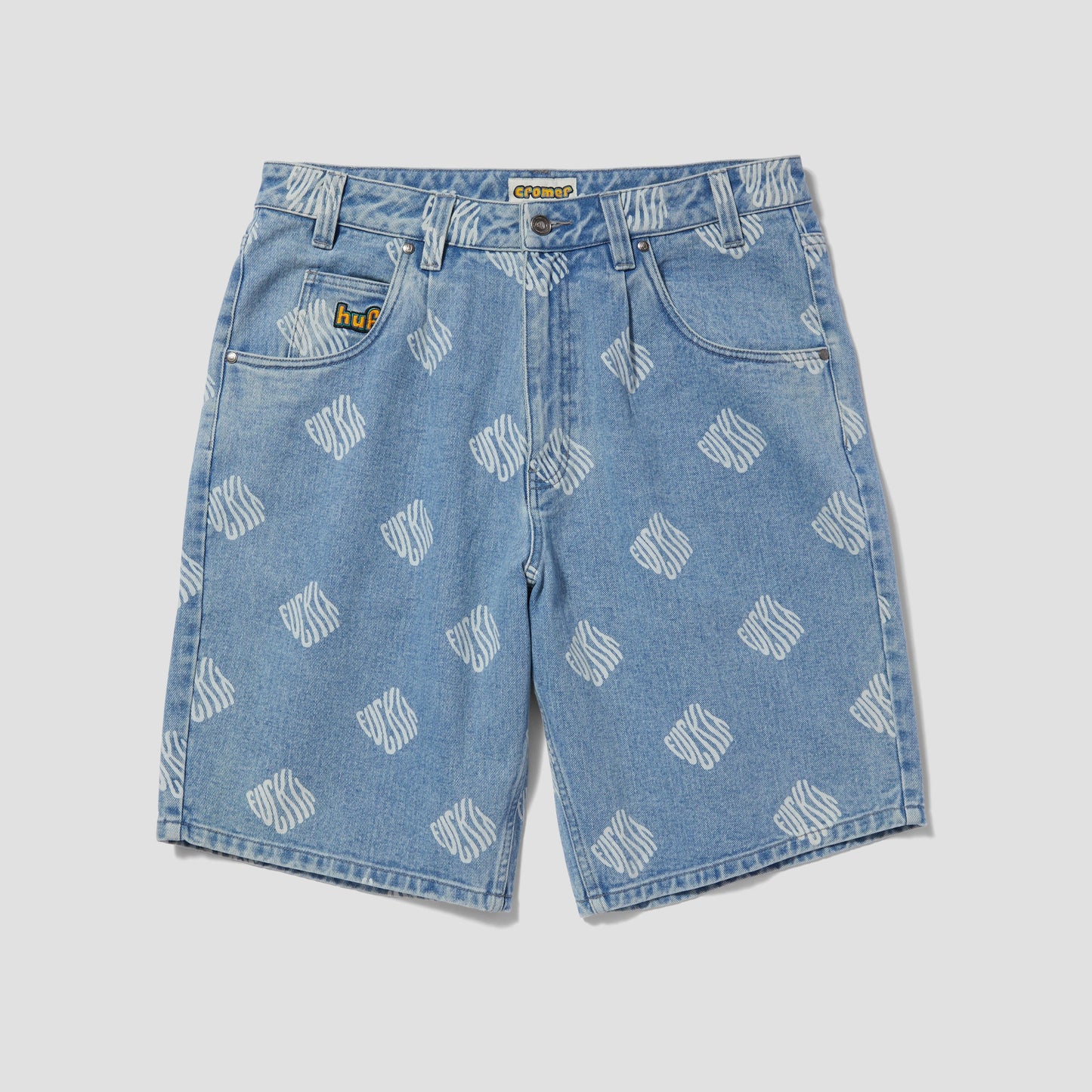 Huf Fuck It Cromer Shorts Blue