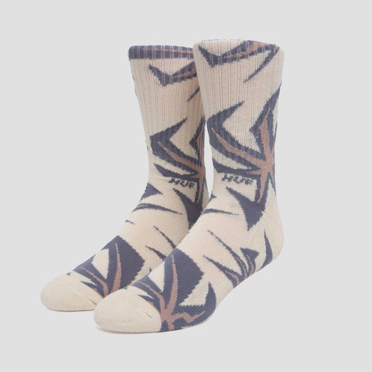 HUF Funny Feeling Crew Socks Natural