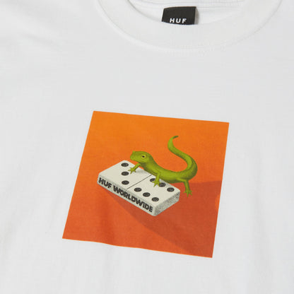 Huf Gecko T-Shirt White