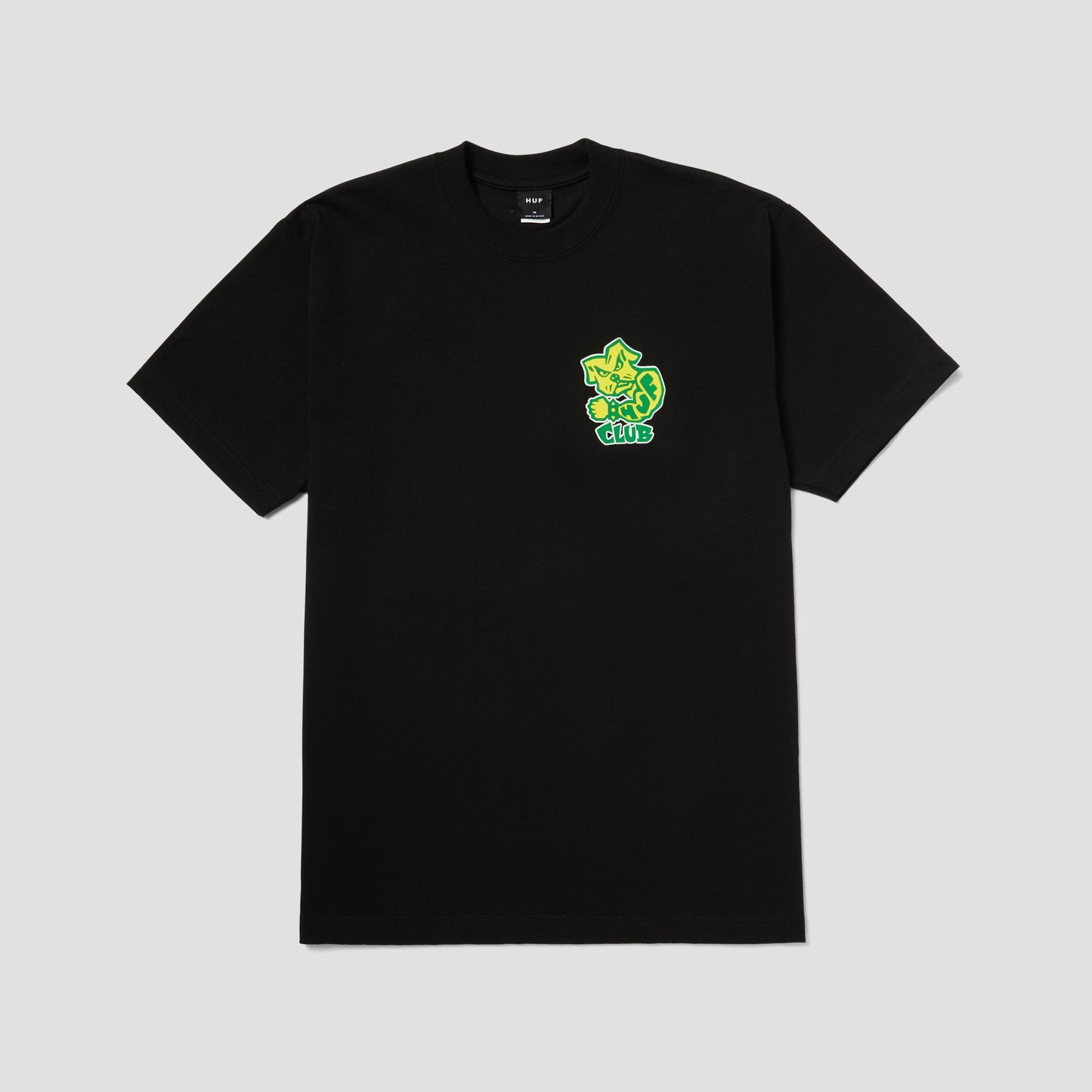 Huf Club T-Shirt Black