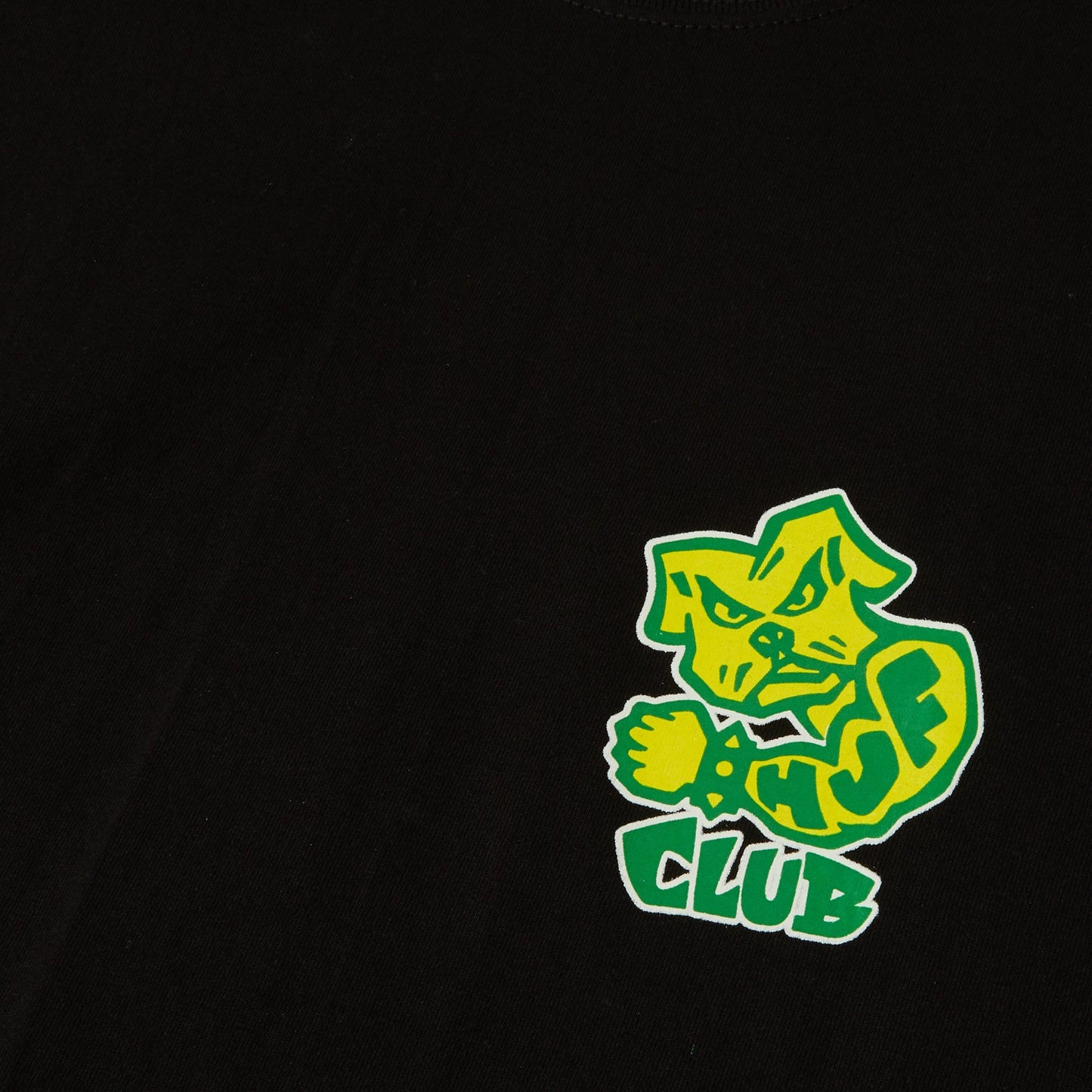 Huf Club T-Shirt Black