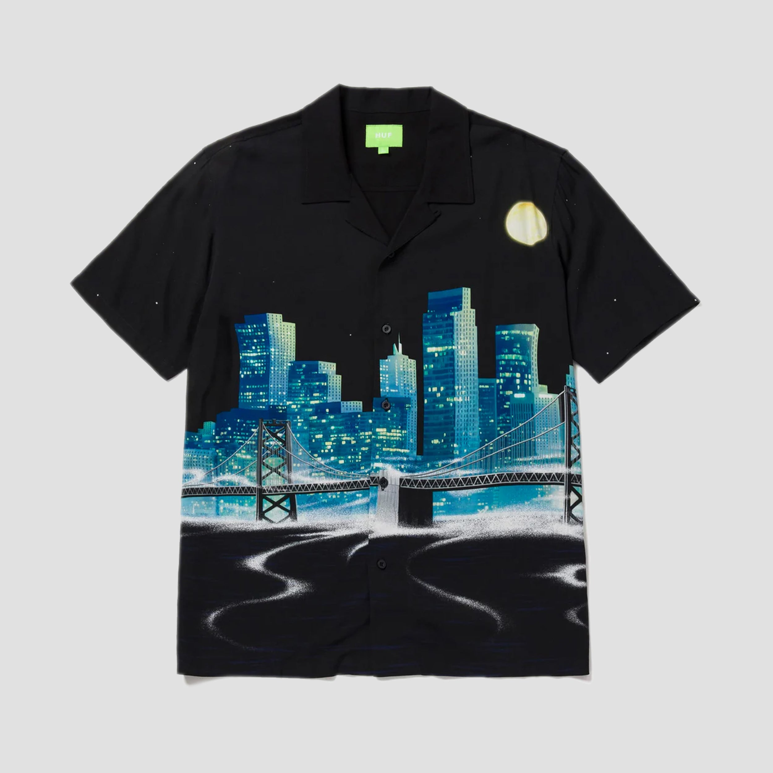 HUF Manhattan Shortsleeve Top Black