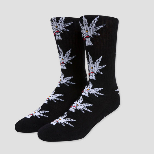 HUF Snow Buddy Socks Black