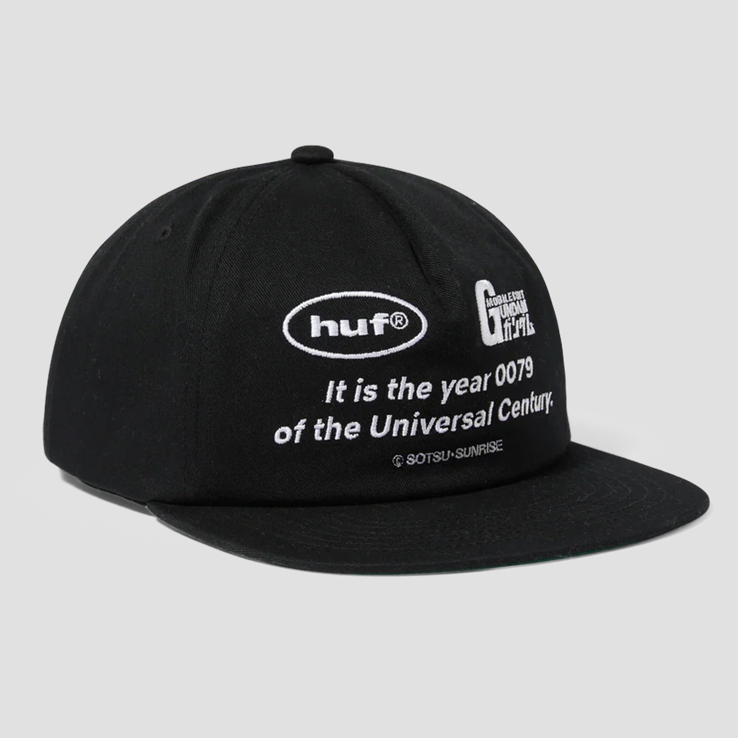 HUF Universal Century Snapback Black