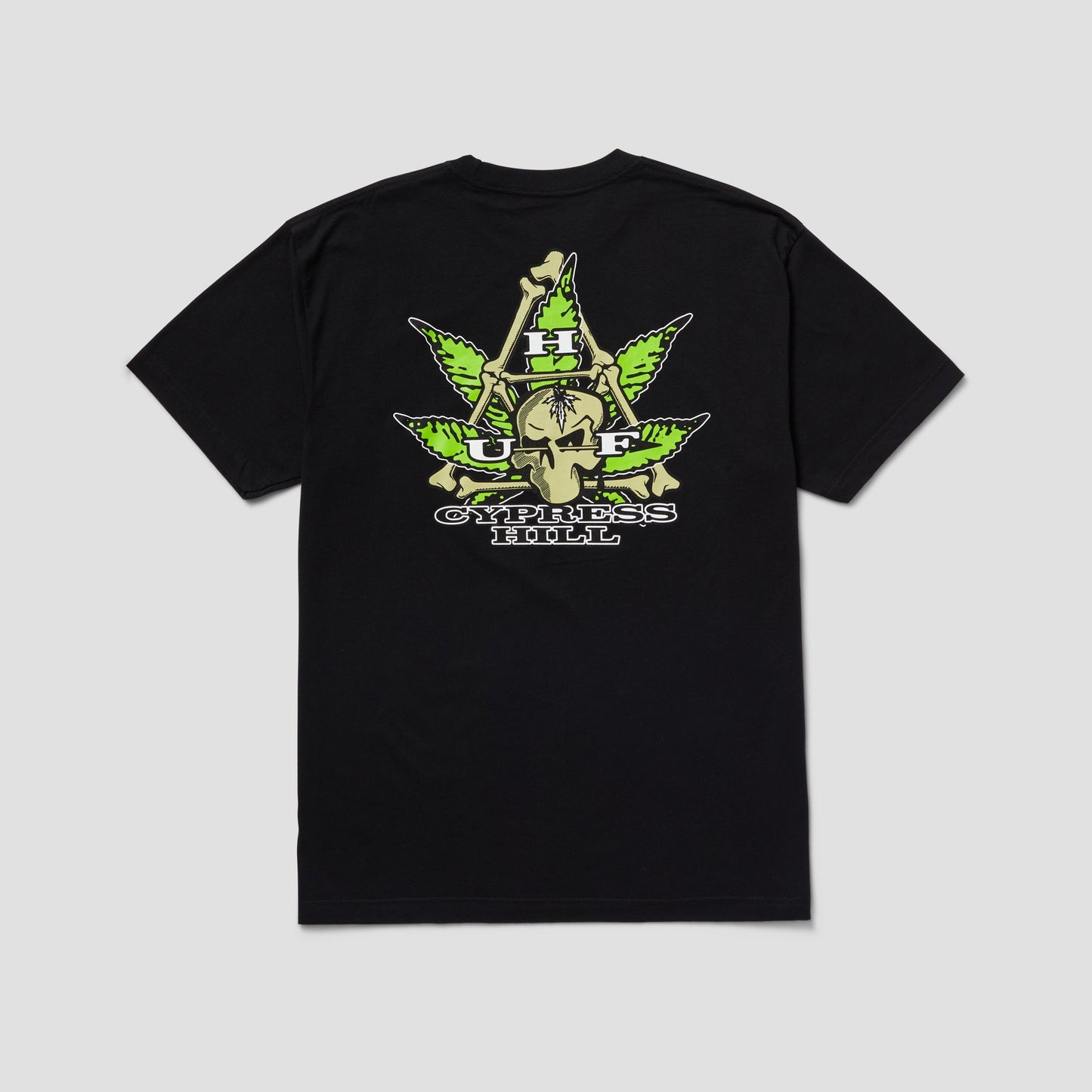 Huf x Cypress Hill Cypress Triangle T-Shirt Black