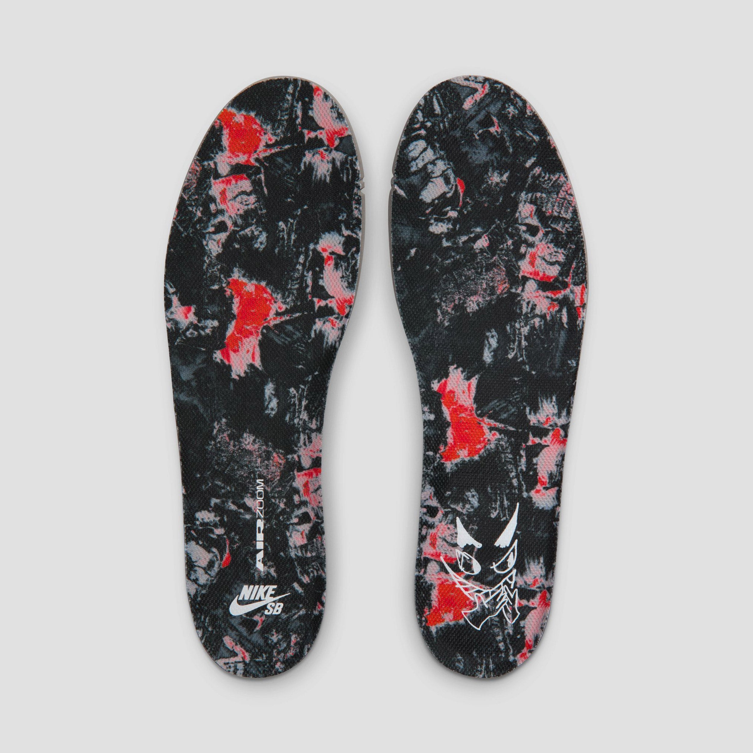 Nike SB Krampus Dunk Low Pro Premium Skate Shoes Dark Smoke Grey / Campfire Orange / Black