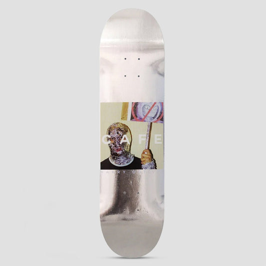 Skateboard Cafe 8.5 Urban Shapeshifting Reptilian Harry Ogilvie Tin Foil Deck