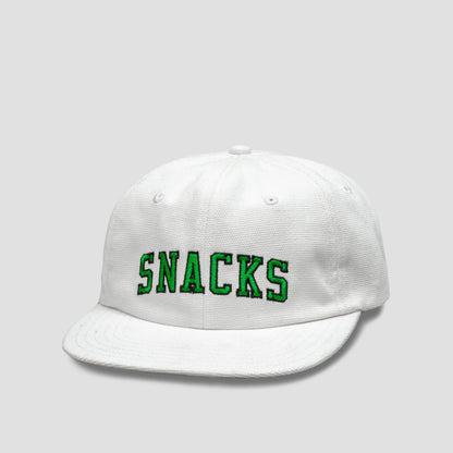 Quartersnacks Snacks Varsity Cap White