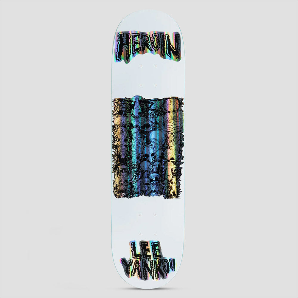 Heroin 8.25 Lee Yankou Allegory of Fear Skateboard Deck