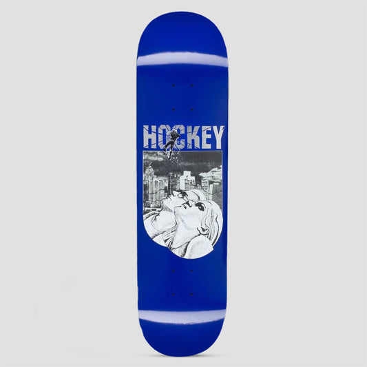 Hockey 8.25 Andrew Allen Look Up Skateboard Deck Blue