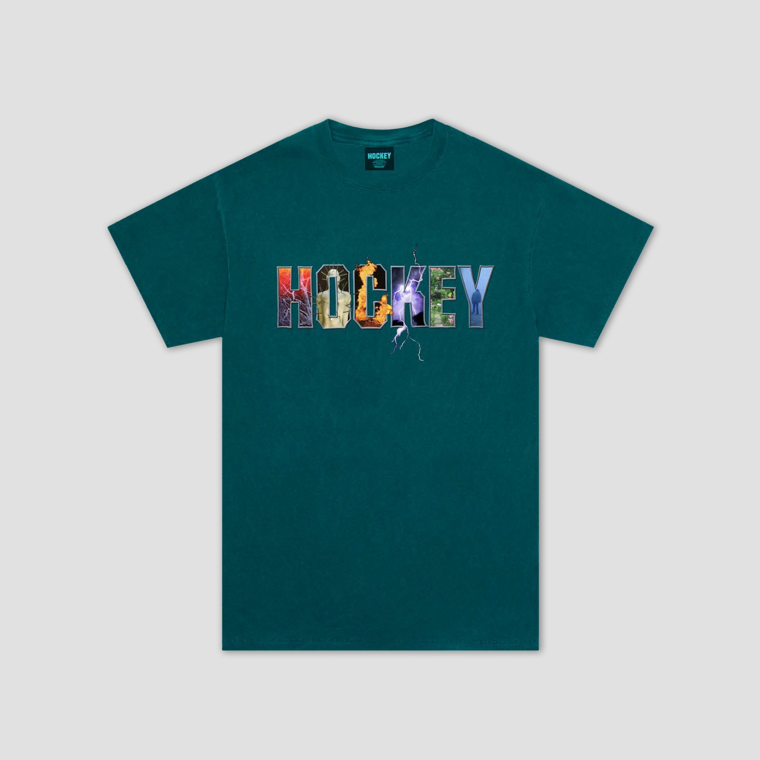 Hockey Dave's Arena T-Shirt Topaz Blue