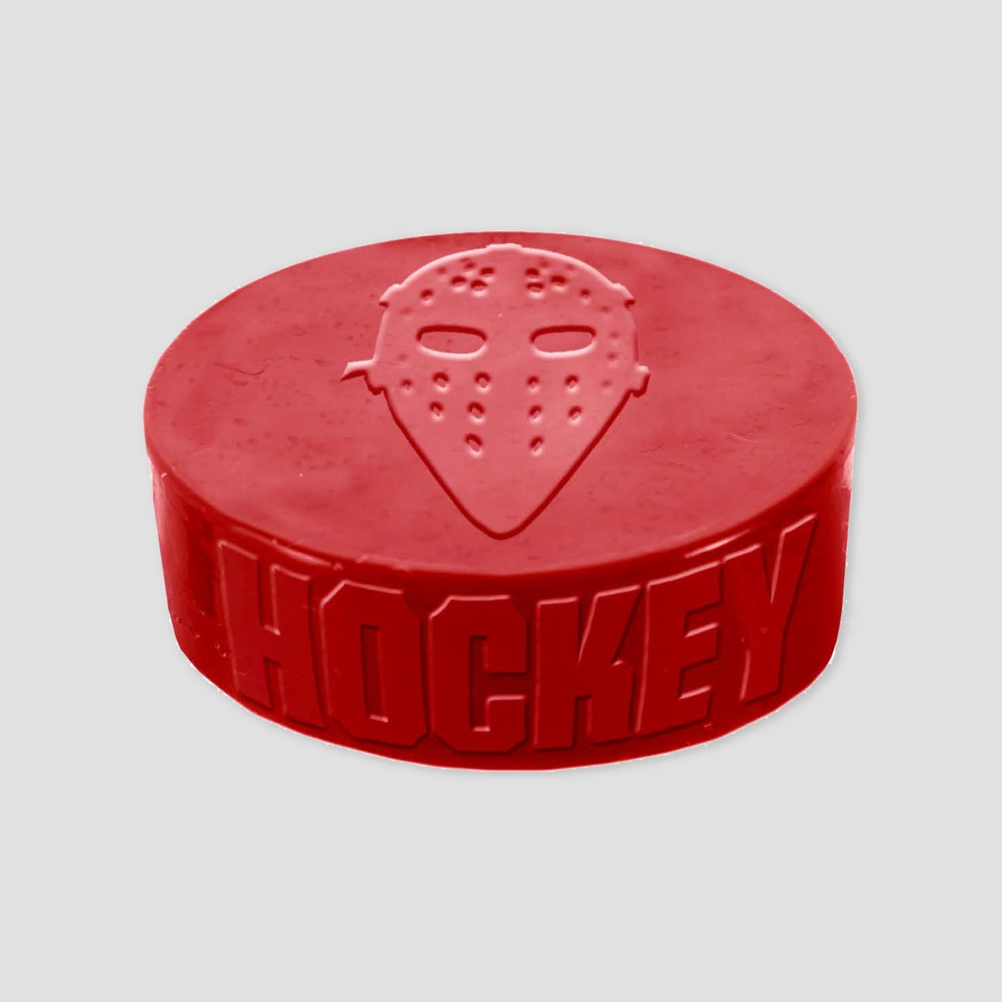 Hockey Puck Wax Red