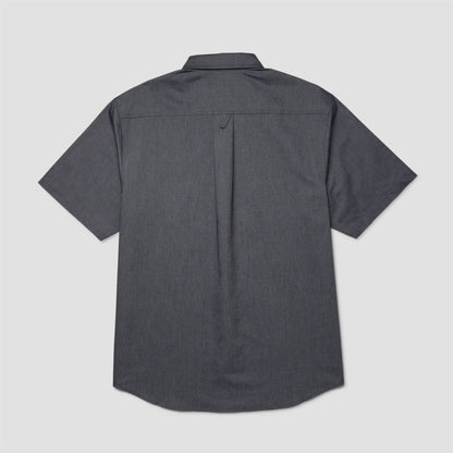 HUF Icarus Shortsleeve Oxford Shirt Washed Black