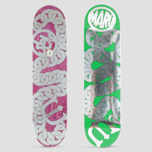 Evisen 8.0 E Chain Maru Skateboard Deck