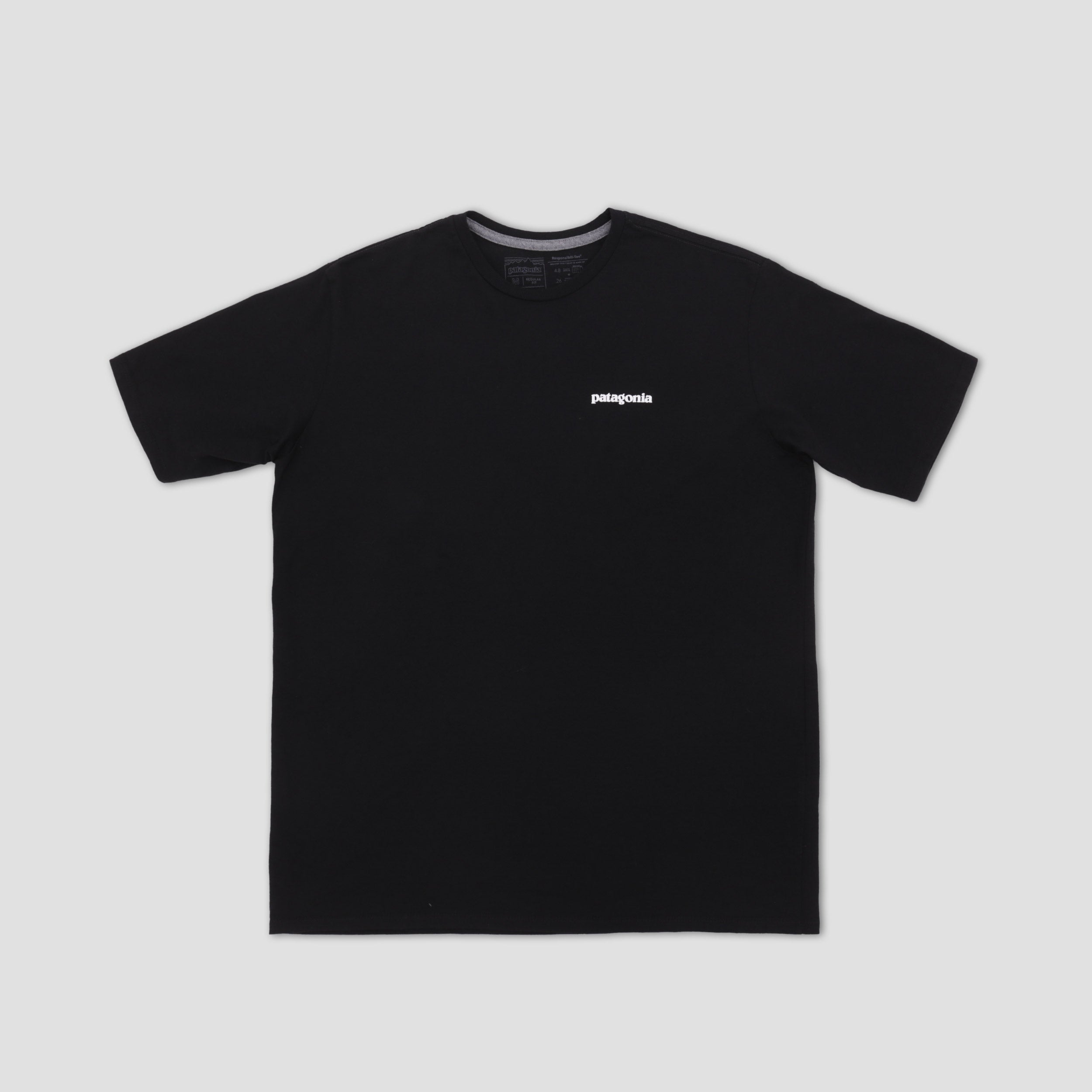 Patagonia P-6 Logo Responsibili T-Shirt Black
