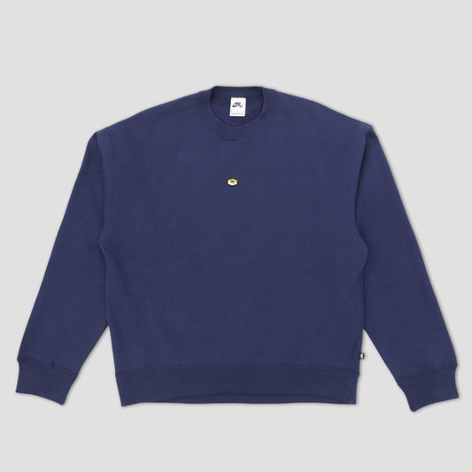 Nike SB Frontside Air GX Fleece Crew Midnight Navy