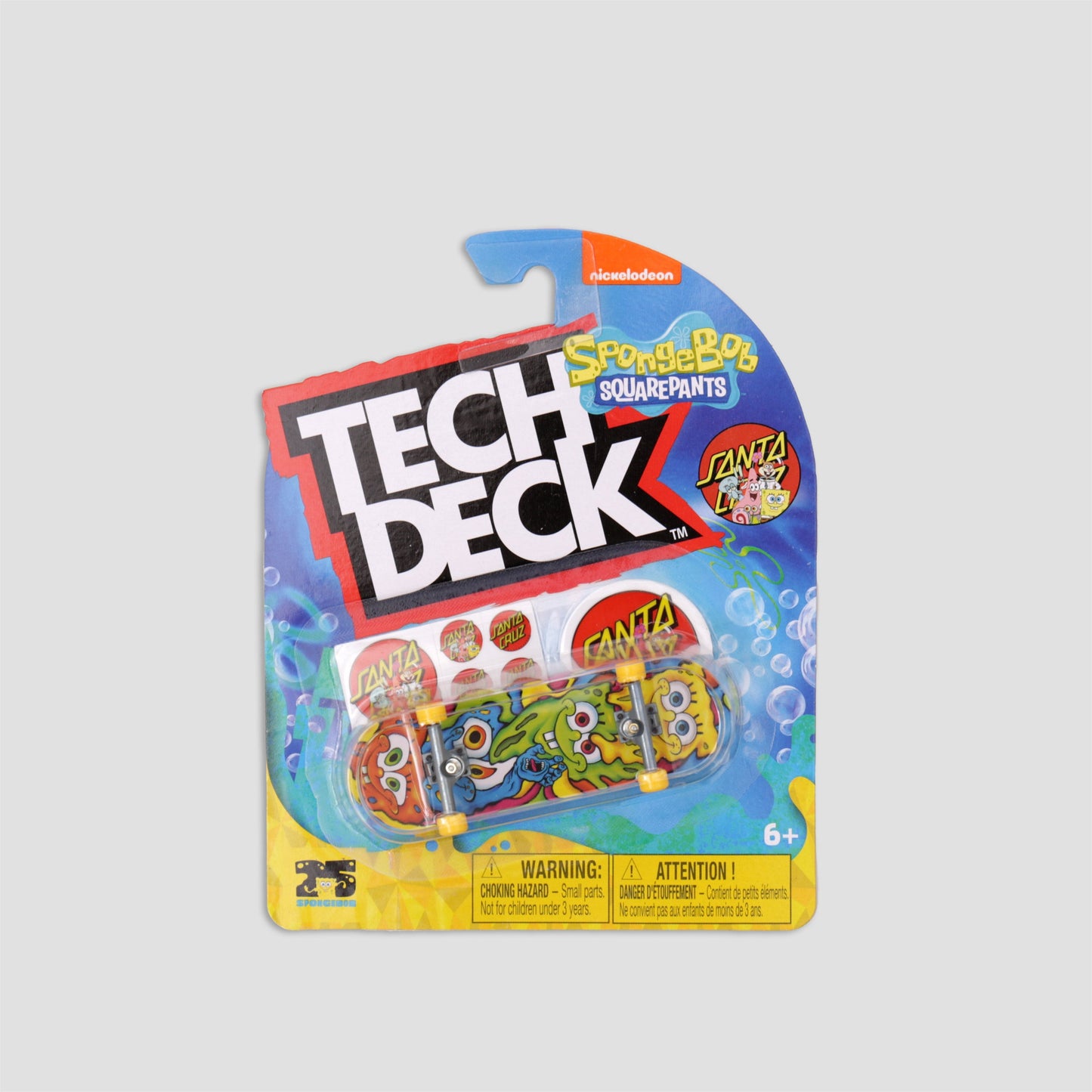 Tech Deck 96mm Santa Cruz x Spongebob Fingerboard Melt