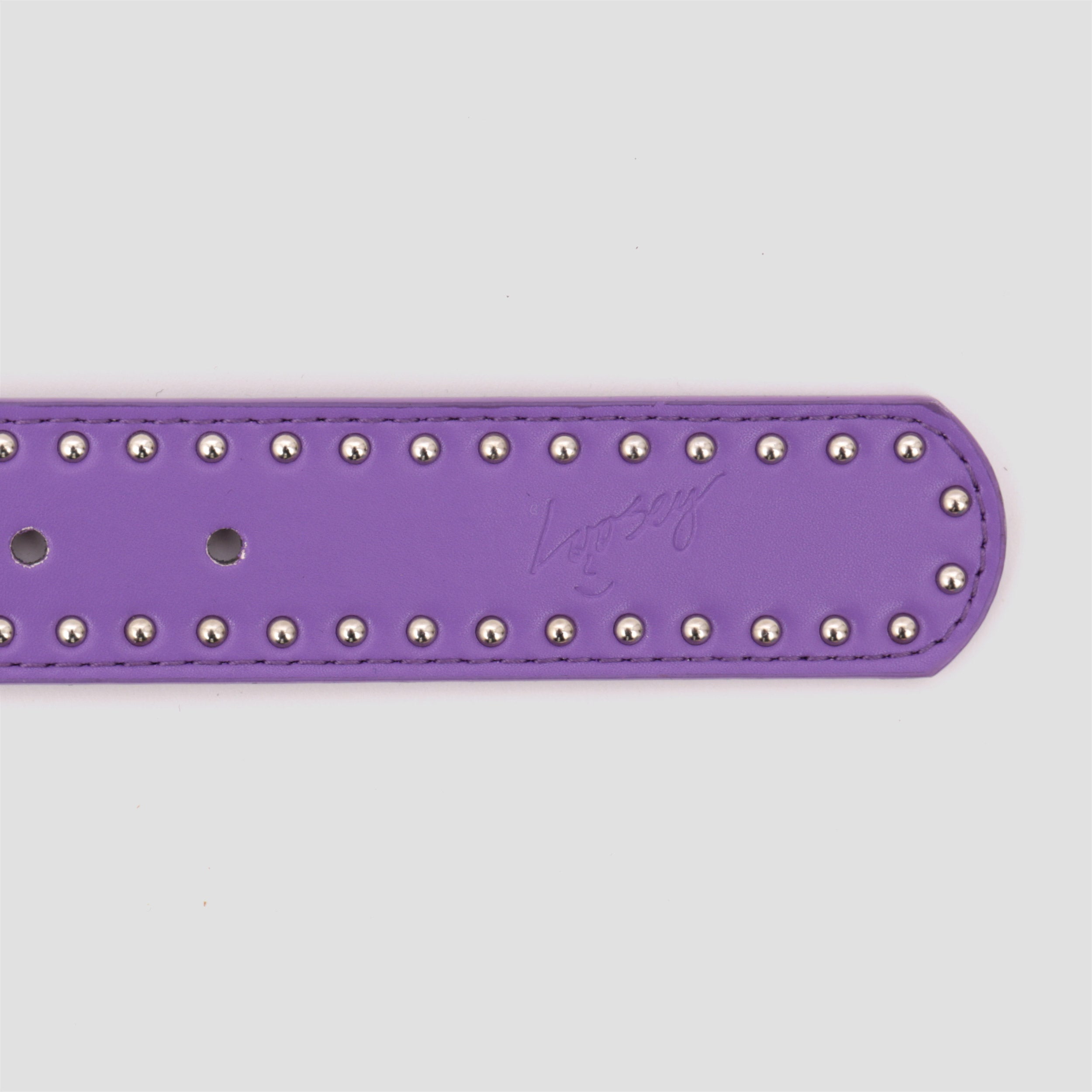 Loosey Dragon Rivet Belt Purple