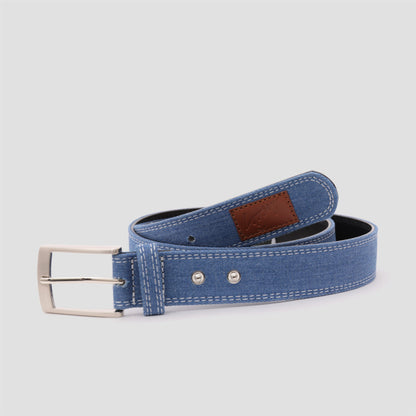 Loosey Denim Belt Blue