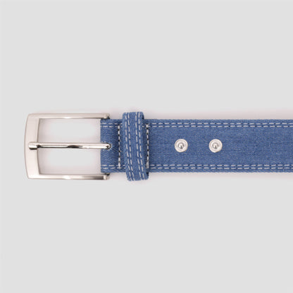 Loosey Denim Belt Blue