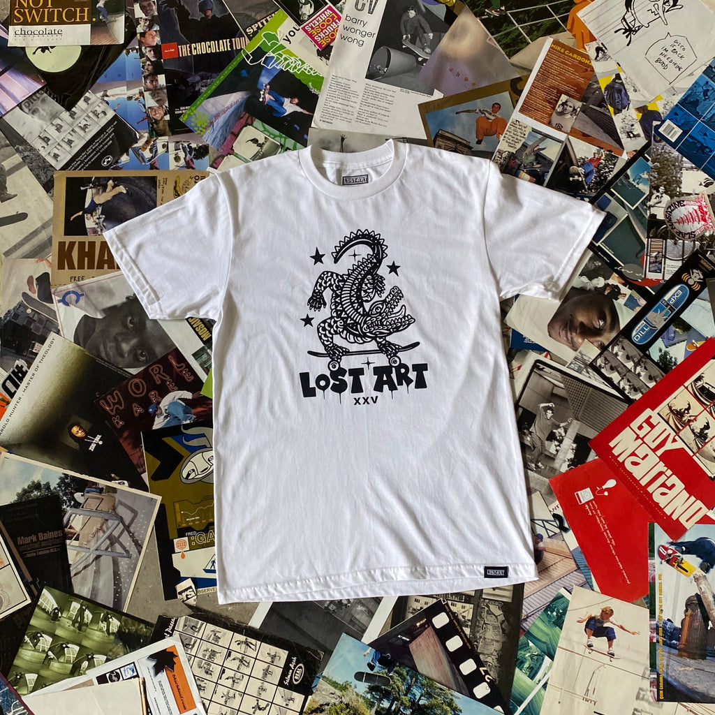 Lost Art -</br>XXV Tee </br>White