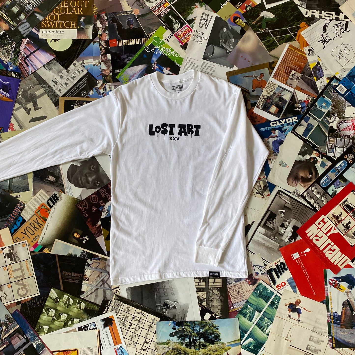 Lost Art 25 Years Strong Longsleeve T-Shirt White