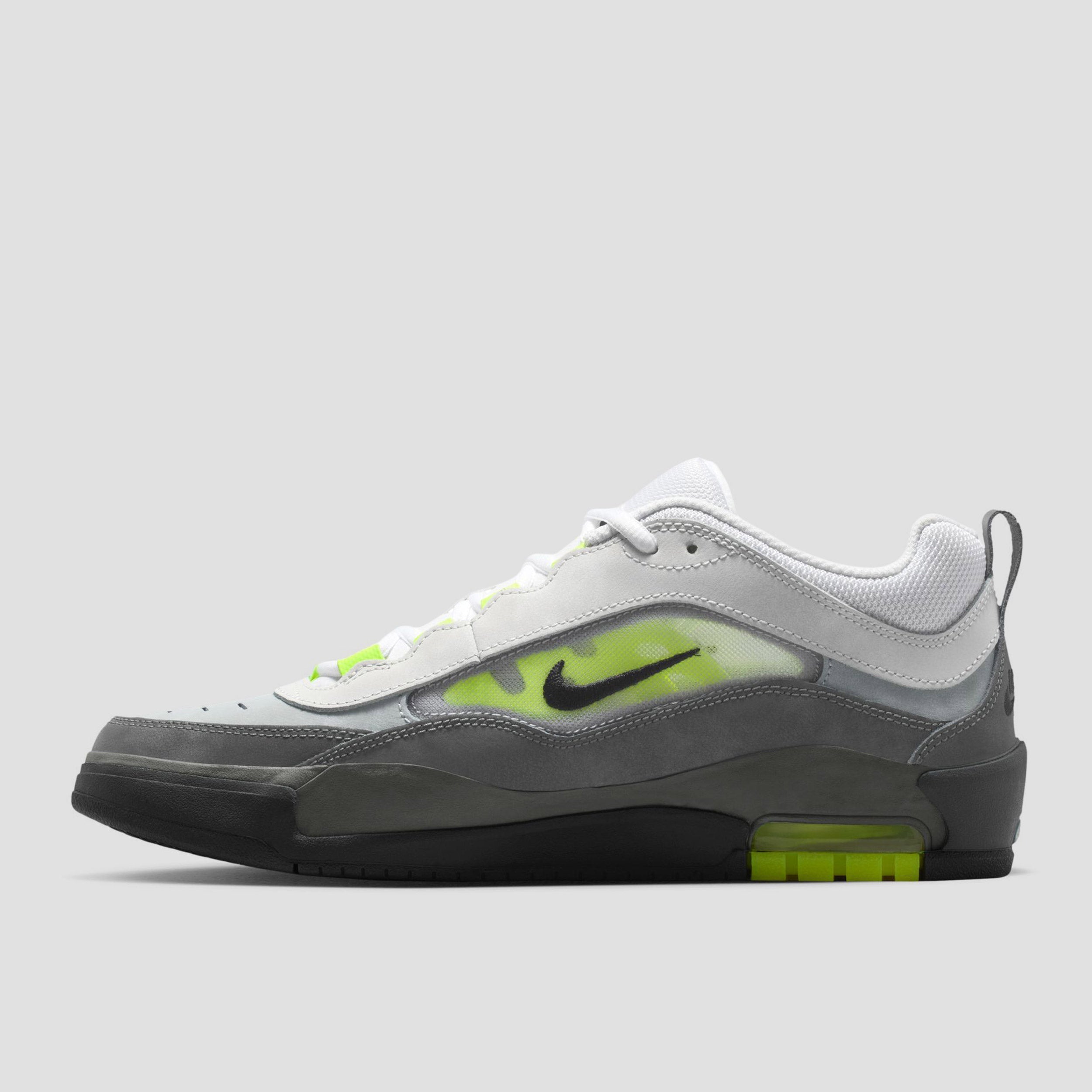 Nike SB Air Max Ishod Skate Shoes Black / Neon Yellow / Anthracite / Light Graphite