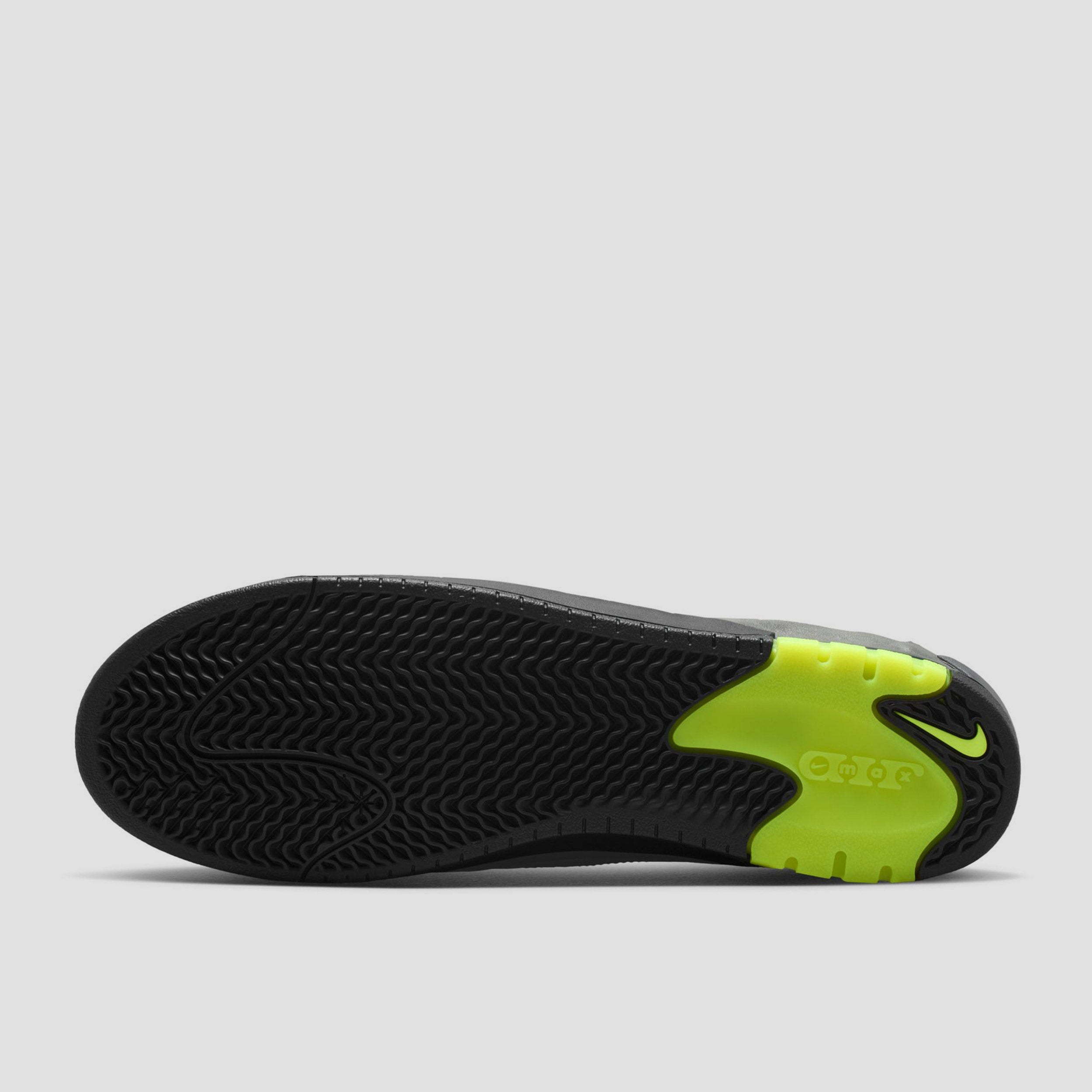 Nike SB Air Max Ishod Skate Shoes Black / Neon Yellow / Anthracite / Light Graphite