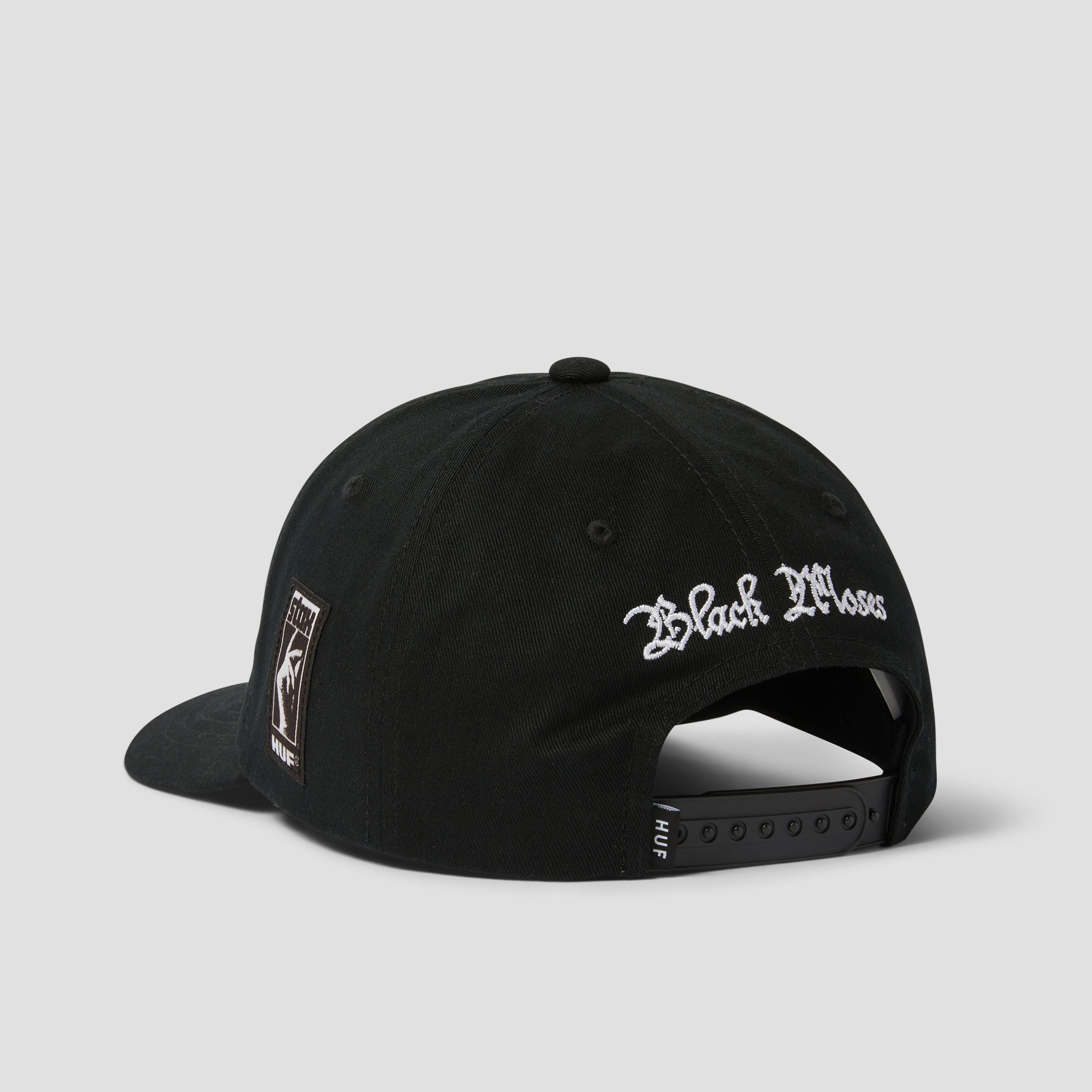 HUF Isaac Hayes 6 Panel Hat Black