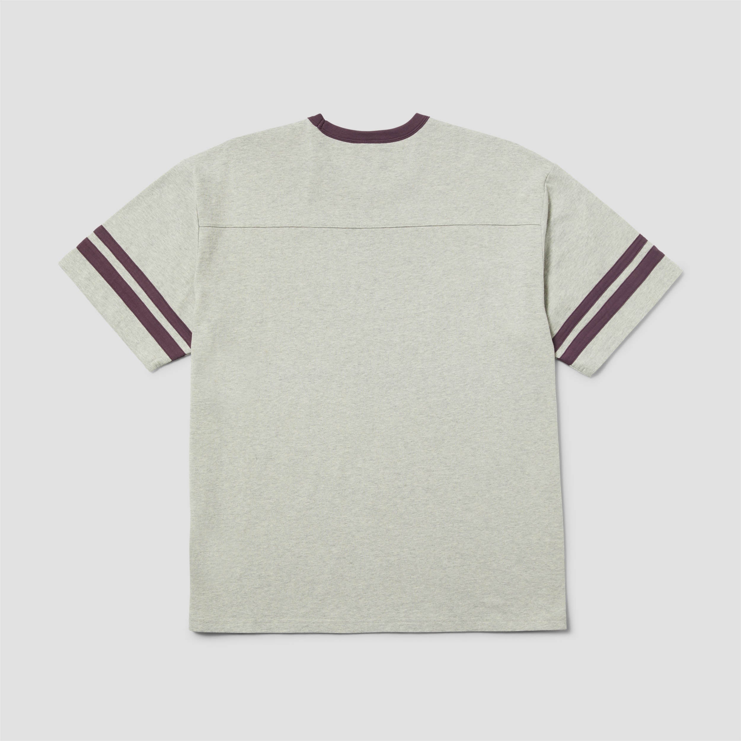 Huf Ives Football Shirt Heather Grey