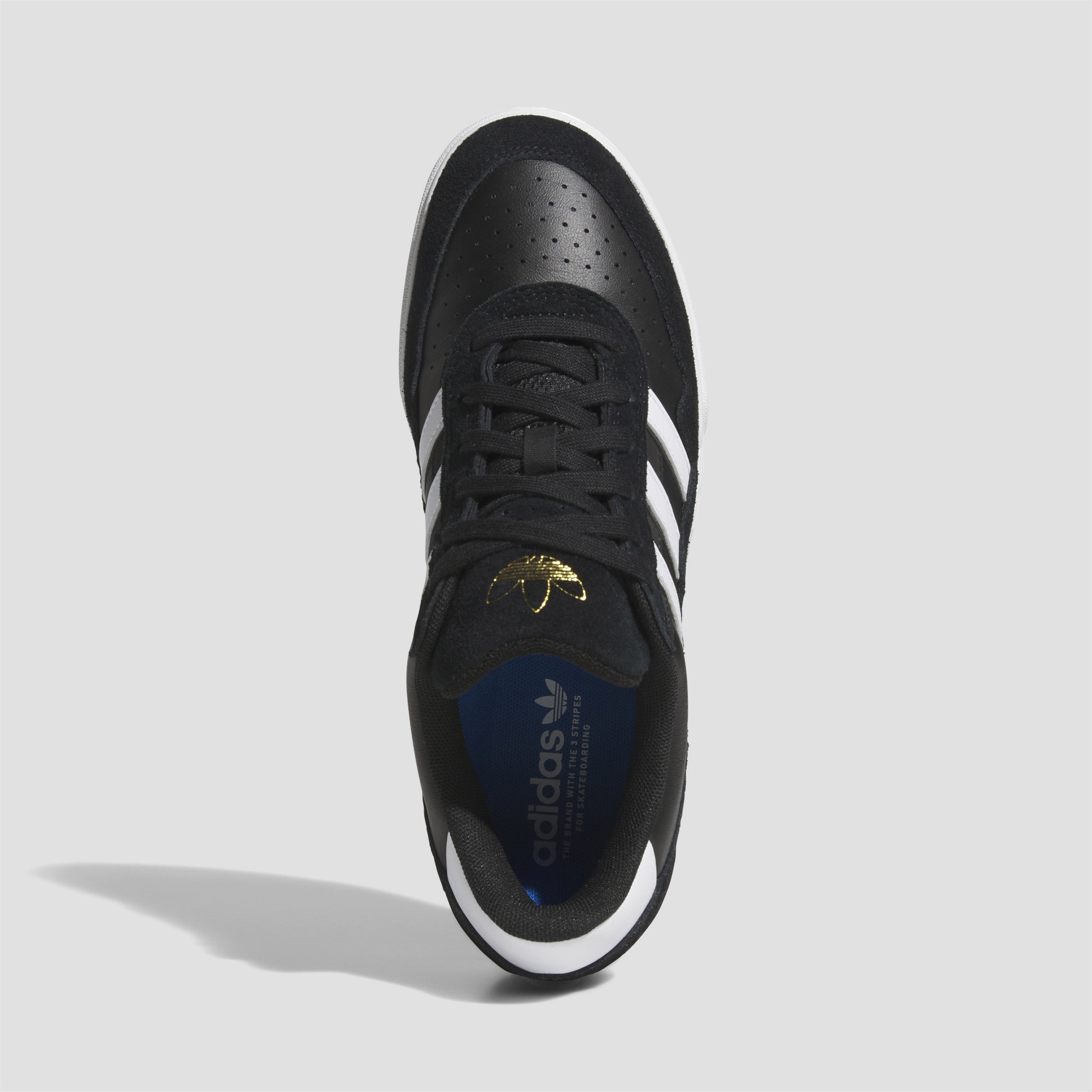 Adidas Tyshawn II Skate Shoes Core Black / Cloud White / Gum