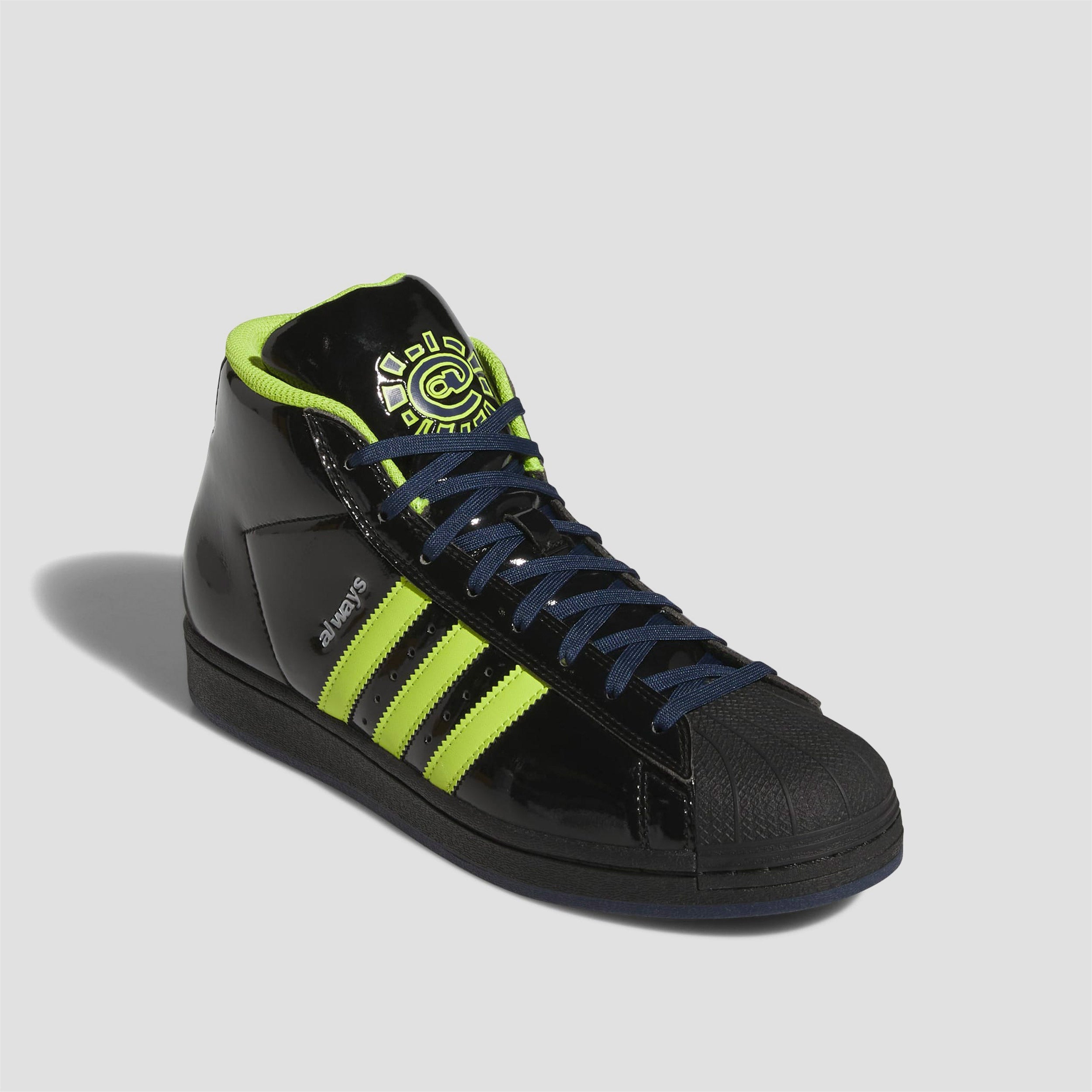 Adidas X Always Pro Model Black / Solar Slime / Core Navy
