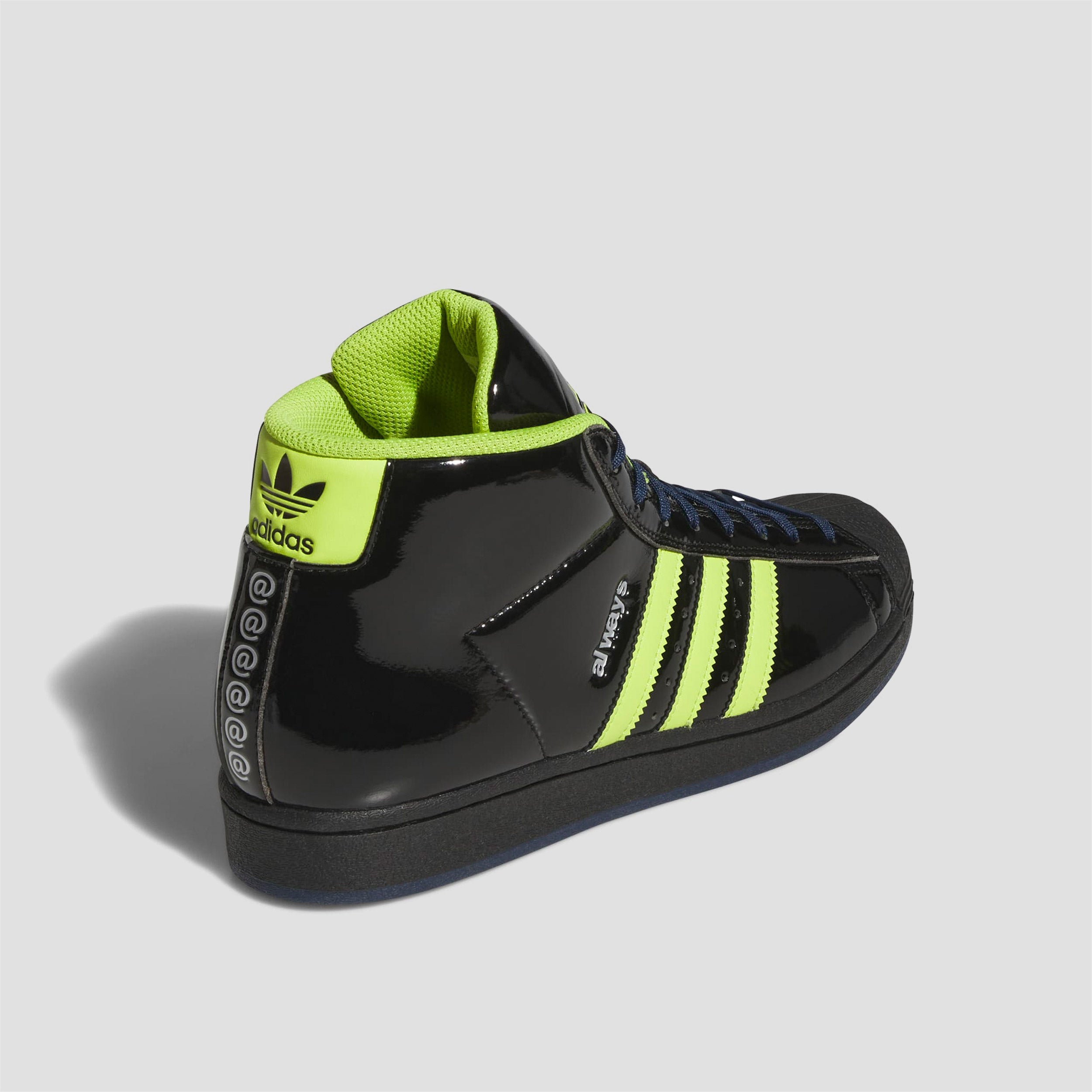 Adidas X Always Pro Model Black / Solar Slime / Core Navy