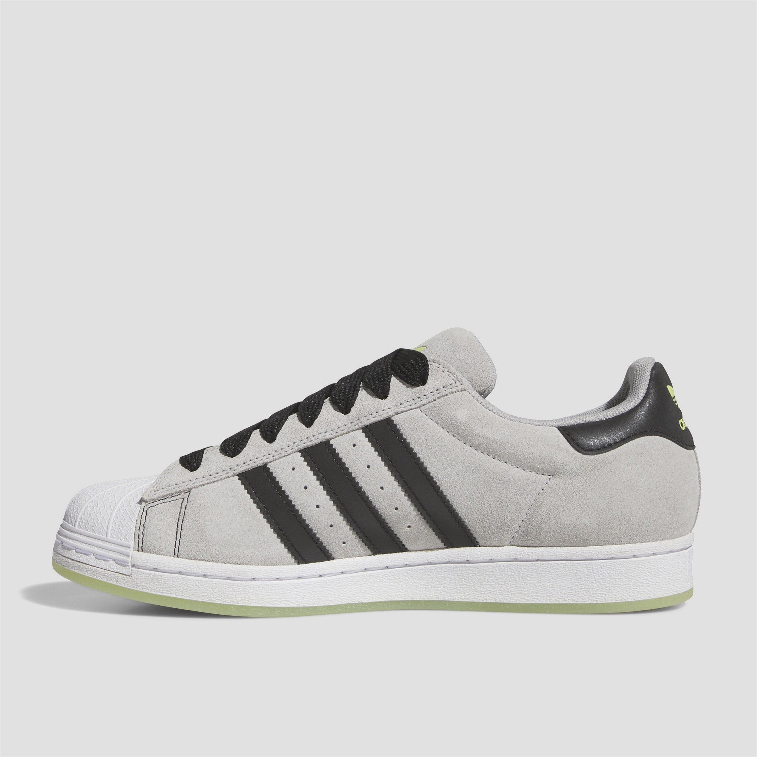 Adidas Superstar ADV Skate Shoes Grey Two / Core Black / Gold Metallic