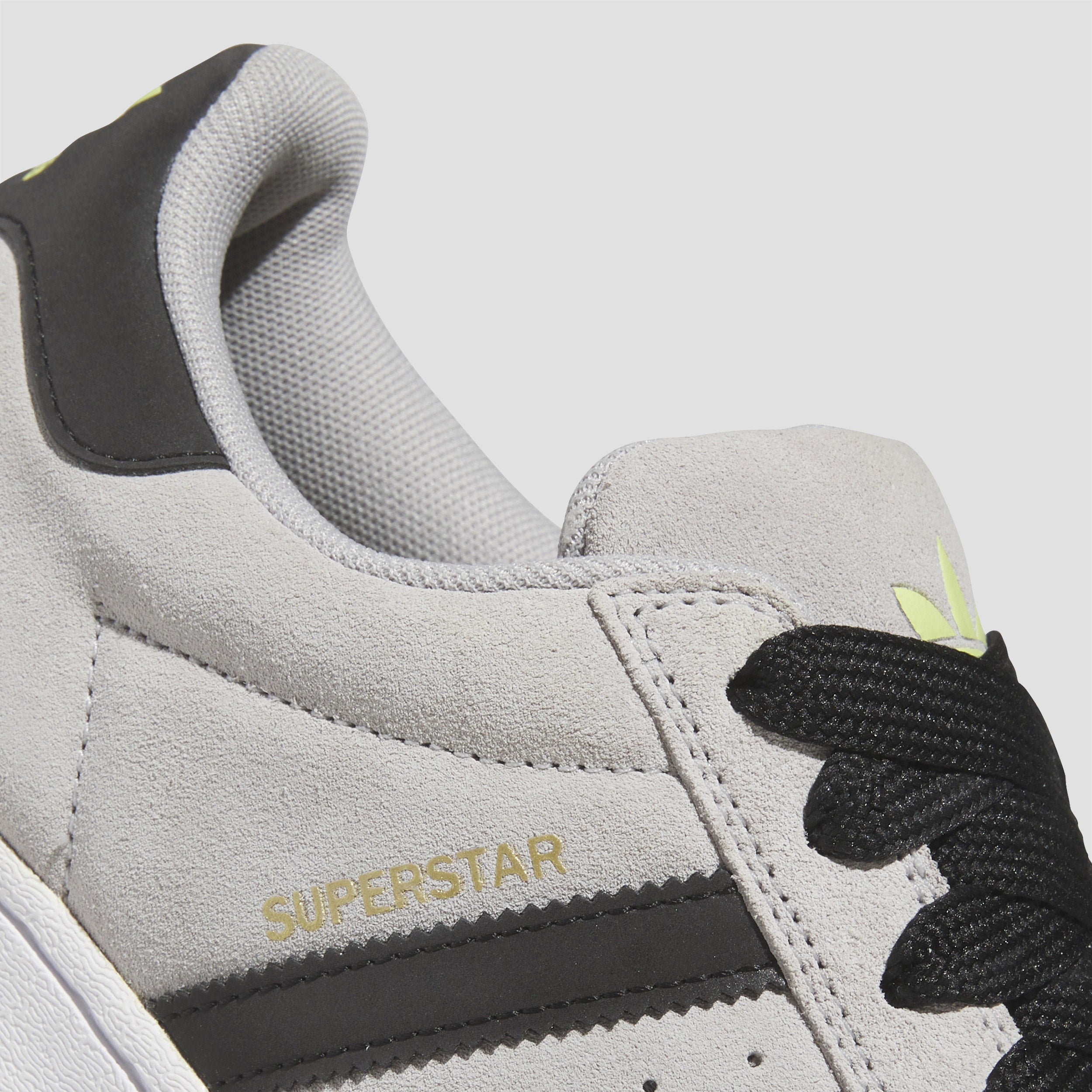 Adidas Superstar ADV Skate Shoes Grey Two / Core Black / Gold Metallic