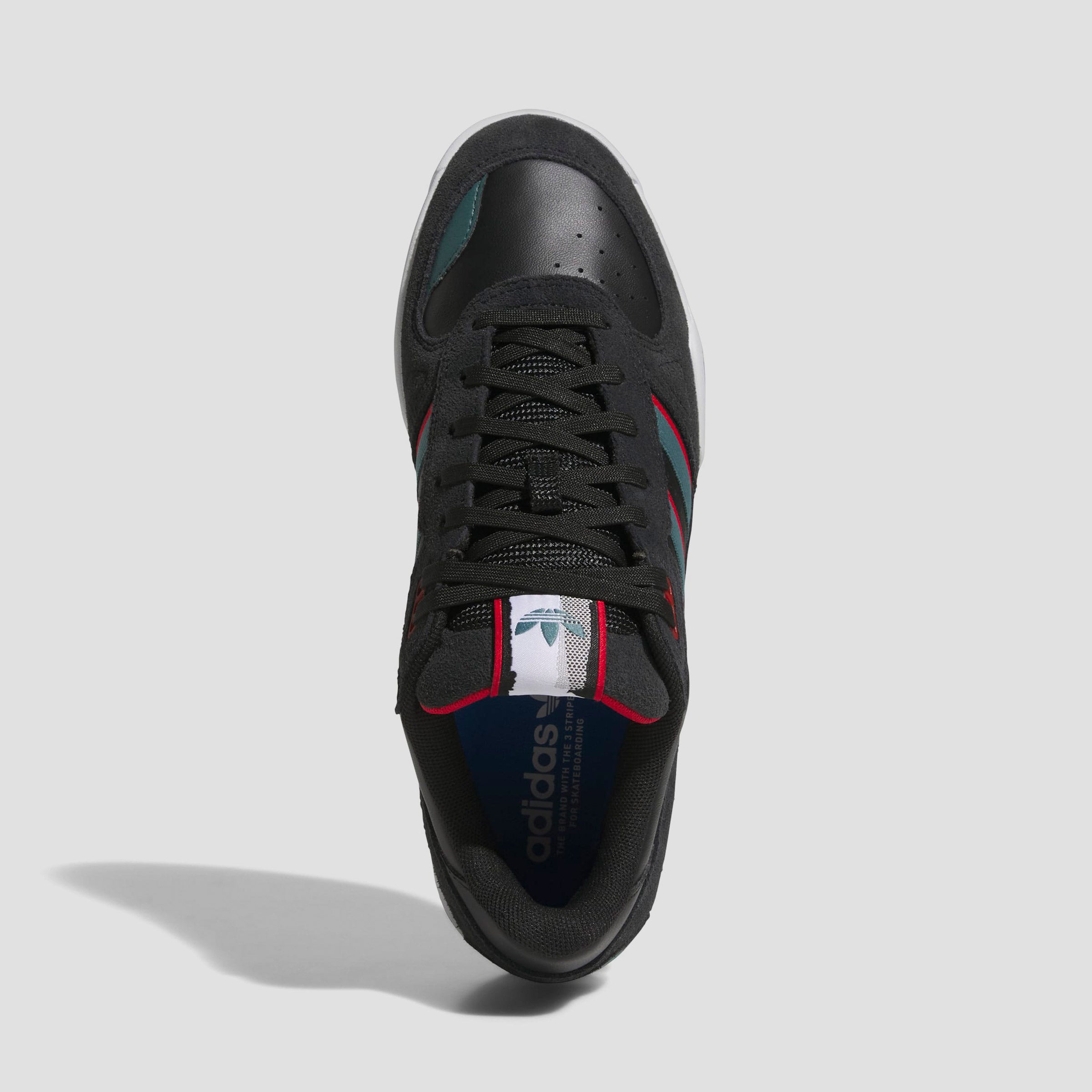 adidas Tekkira Cup Skate Shoes Core Black / Preloved Teal / Better Scarlet