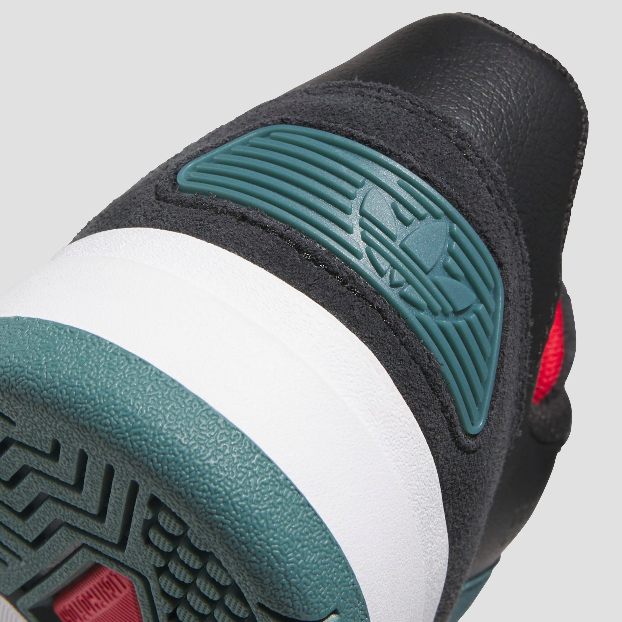 adidas Tekkira Cup Skate Shoes Core Black / Preloved Teal / Better Scarlet